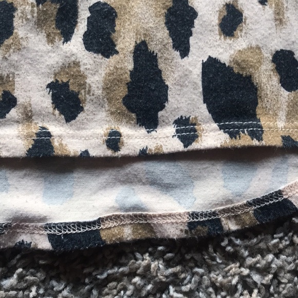 365Kids Leopard Print Long Sleeve Top Red Glitter CHIC - Picture 5 of 5